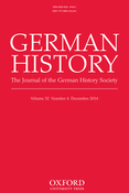 German History journal "Best Article of 2015 Prize"